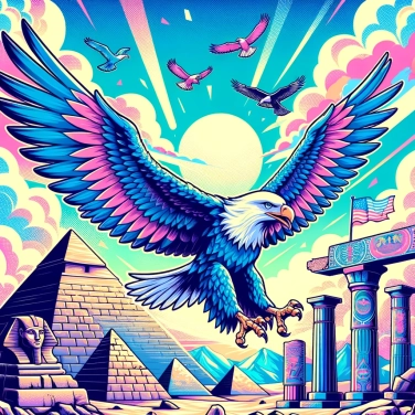 Erkläre, warum Adler in der Antike als Symbole der Macht angesehen wurden.