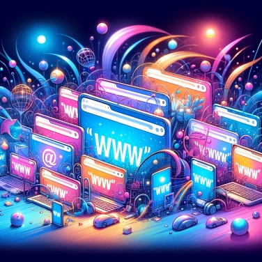 Erkläre warum beginnen Webadressen mit www?