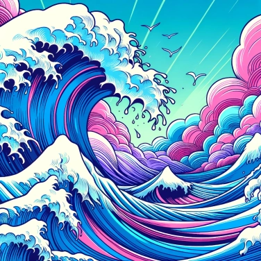Erkläre warum bilden sich riesige Wellen plötzlich mitten auf dem Meer?