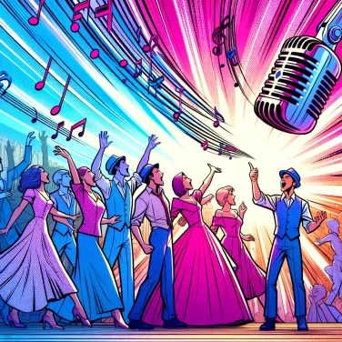 Erkläre warum bleiben die Lieder aus Musicals oft im kollektiven Gedächtnis haften?