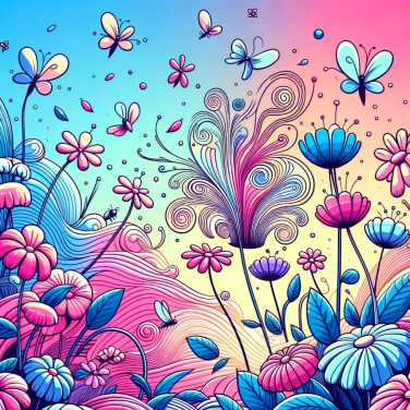 Erkläre warum Blumen Insekten mit ihren Farben und Düften anlocken?