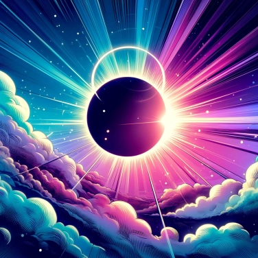 Erkläre warum die Augen nach einer Sonnenfinsternis schmerzen können.