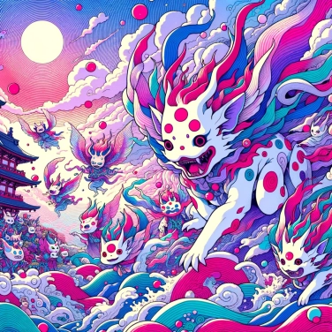 Erkläre warum die Japaner an Yokai (übernatürliche Kreaturen) glauben?