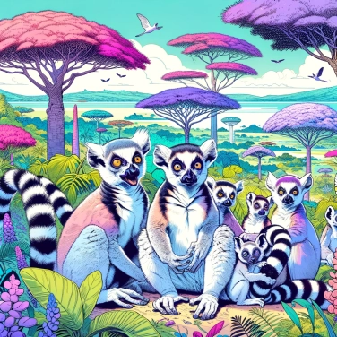 Erkläre warum die Lemuren von Madagaskar nirgendwo sonst zu finden sind?