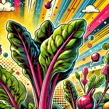 Erkläre warum die Mangoldblätter schwarz werden?