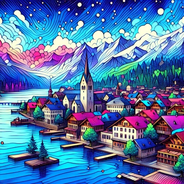 Erkläre warum die Stadt Geamana (in Rumänien) von einem giftigen See überflutet wurde?
