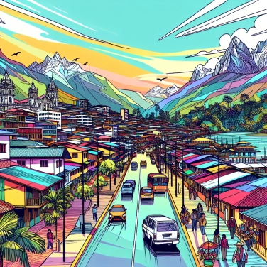 Erkläre warum die Stadt Iquitos (in Peru) nicht mit dem Auto erreichbar ist?
