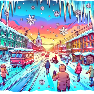 Erkläre warum die Stadt Jakutsk (in Russland) als die kälteste Stadt der Welt bekannt ist?