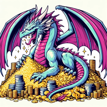 Erkläre warum Drachen Gold mögen.