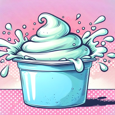 Erkläre warum ein Joghurt anschwillt, wenn er zu lange warm bleibt?