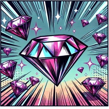 Erkläre warum einige Diamanten intensiver funkeln als andere?