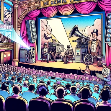 Erkläre warum einige Filme stumm sind, obwohl die Tontechnologie bereits existierte?