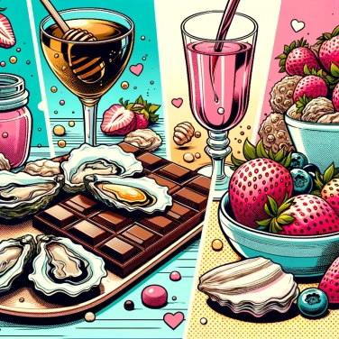 Erkläre warum einige Lebensmittel als Aphrodisiaka gelten?