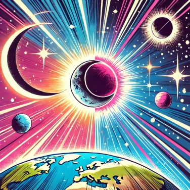 Erkläre warum einige Regionen der Welt häufiger totale Sonnenfinsternisse haben als andere?