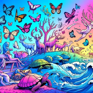 Erkläre warum einige Tiere Lebenszyklen haben, die so unterschiedlich von unseren sind?