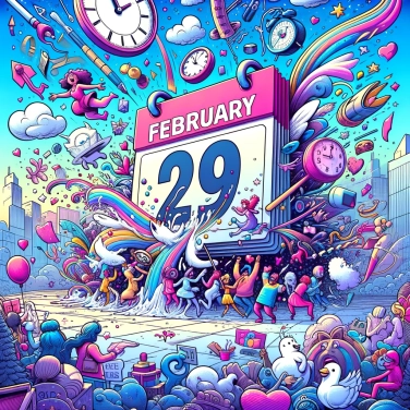 Erkläre warum erscheint der 29. Februar nur alle vier Jahre im Kalender?