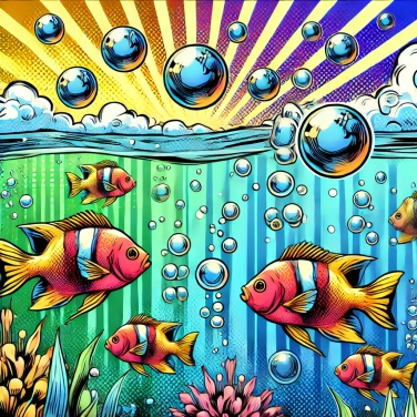 Erkläre warum Fische Sauerstoff benötigen, der im Wasser gelöst ist, um zu überleben?