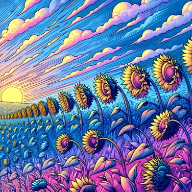 Erkläre warum folgen Sonnenblumen den Sonnenstrahlen während des ganzen Tages?