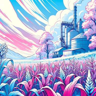 Erkläre warum Frost die Ernte in der Landwirtschaft beschädigen kann?