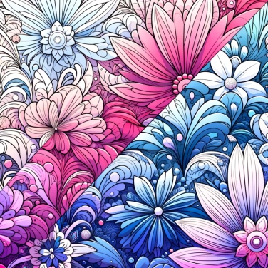 Erkläre warum haben Blütenblätter Muster?