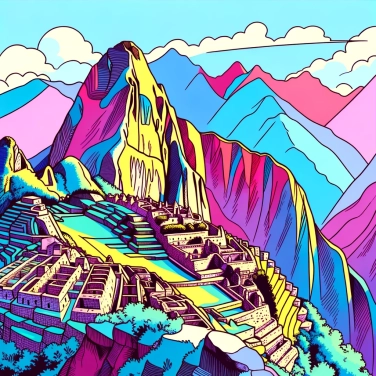 Erkläre warum haben die Inka Machu Picchu so hoch in den Bergen gebaut?