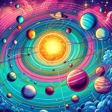 Erkläre warum haben die meisten Planeten des Sonnensystems fast kreisförmige Umlaufbahnen?