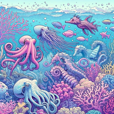 Erkläre warum haben einige marine Arten so beeindruckende Tarnfähigkeiten?