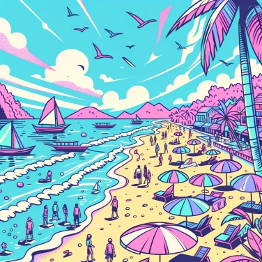 Erkläre warum ist der Sand auf einem sonnigen Strand so heiß?