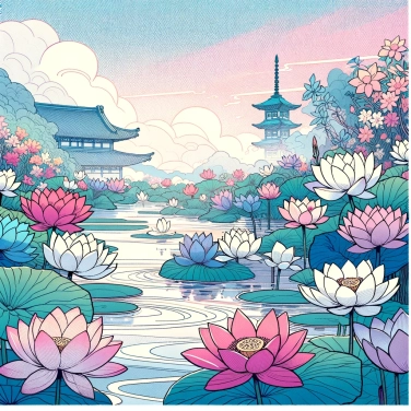 Erkläre warum ist die Lotusblume in vielen orientalischen Kulturen eine heilige Blume?