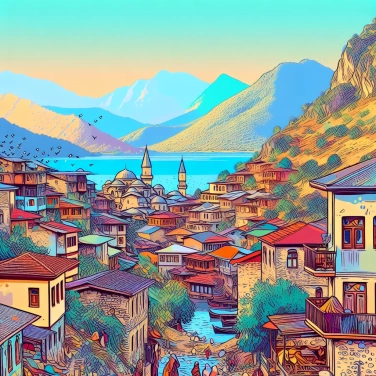Erkläre warum ist die Stadt Kayaköy (in der Türkei) seit fast einem Jahrhundert unbewohnt?