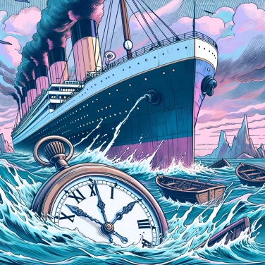 Erkläre warum ist die Titanic so schnell gesunken?