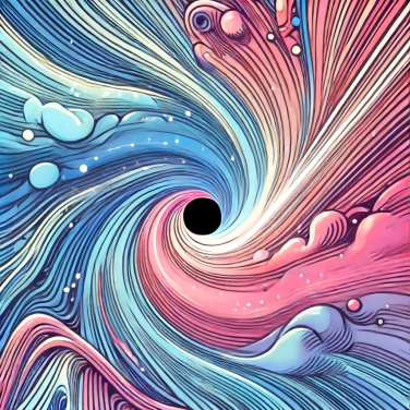 Erkläre warum kann das Licht nicht aus einem Schwarzen Loch entkommen?