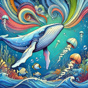 Erkläre warum kann der Ruf der Wale Hunderte von Kilometern unter Wasser reisen?