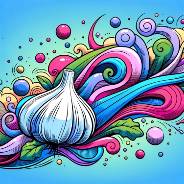Erkläre warum Knoblauch so einen starken Geruch hat?