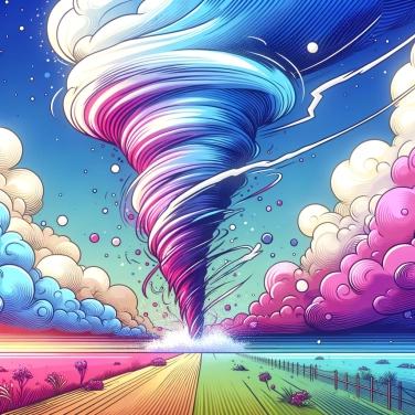 Erkläre warum können sich Tornados innerhalb weniger Minuten schnell bilden?