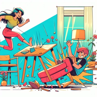 Erkläre warum man sich oft den kleinen Zeh an den Möbeln stößt.