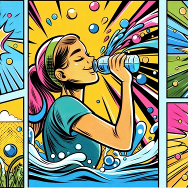 Erkläre warum man Wasser trinken sollte.