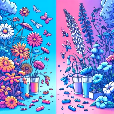 Erkläre warum manche Blumen essbar sind, während andere für Menschen giftig sind.