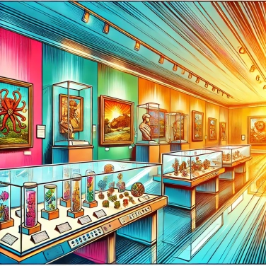 Erkläre warum Museen Kunstwerke unter speziellen Bedingungen aufbewahren?
