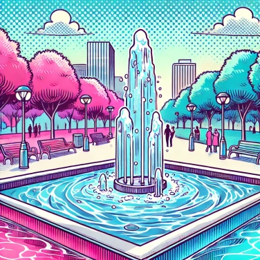 Erkläre warum öffentliche Brunnen oft kein Trinkwasser haben?