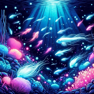 Erkläre warum produzieren Tiefsee-Fische ihr eigenes Licht?