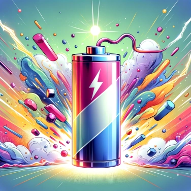 Erkläre warum produziert eine Batterie Elektrizität?