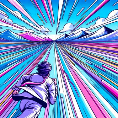 Erkläre warum scheint der Horizont immer weiter zu rücken, wenn man sich vorwärts bewegt?