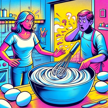 Erkläre warum schlagen Eiweiß nicht steif wird?