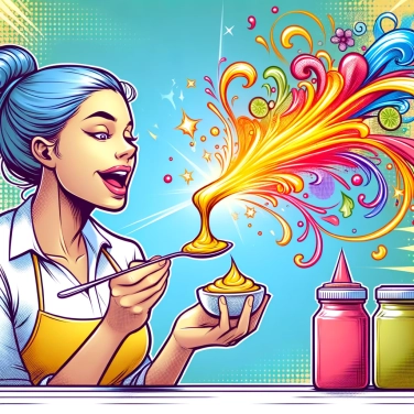 Erkläre warum schmeckt Senf scharf?