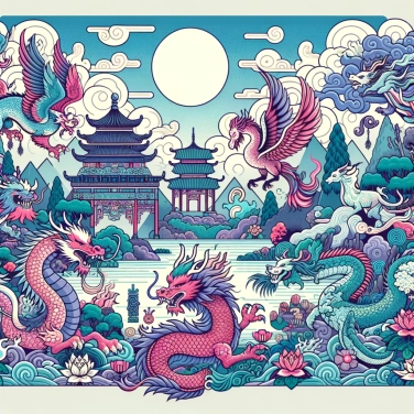 Erkläre warum sind Geschichten über fantastische Kreaturen so präsent in asiatischen Kulturen?