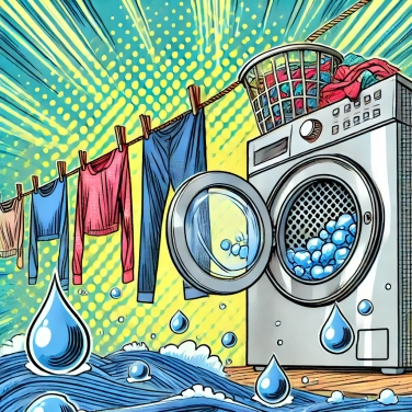 Erkläre warum Textilien nach dem Waschen zu eng werden?