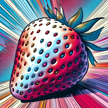 Erkläre warum tragen Erdbeeren Samen auf ihrer Oberfläche?