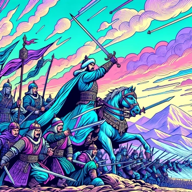Erkläre warum verbot Gengis Khan seinen Soldaten, Kriegsschwerter zurückzubringen?