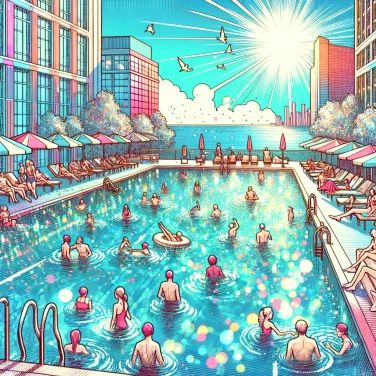 Erkläre warum verwenden Schwimmbäder Chlor?